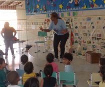 CMEI CORA CORALINA - LANÇAMENTO DO PROGRAMA COLORIR SUSTENTÁVEL - SERRA - ES