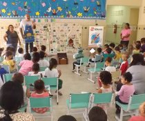 CMEI CORA CORALINA - LANÇAMENTO DO PROGRAMA COLORIR SUSTENTÁVEL - SERRA - ES