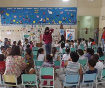 CMEI CORA CORALINA - LANÇAMENTO DO PROGRAMA COLORIR SUSTENTÁVEL - SERRA - ES