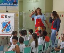 CMEI CORA CORALINA - LANÇAMENTO DO PROGRAMA COLORIR SUSTENTÁVEL - SERRA - ES