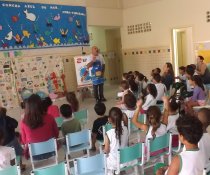 CMEI CORA CORALINA - LANÇAMENTO DO PROGRAMA COLORIR SUSTENTÁVEL - SERRA - ES