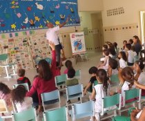 CMEI CORA CORALINA - LANÇAMENTO DO PROGRAMA COLORIR SUSTENTÁVEL - SERRA - ES