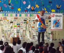 LANÇAMENTO DO PROGRAMA COLORIR SUSTENTÁVEL NO CMEI CORA CORALINA - SERRA - ES - VESPERTINO