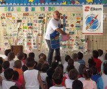 LANÇAMENTO DO PROGRAMA COLORIR SUSTENTÁVEL NO CMEI CORA CORALINA - SERRA - ES - VESPERTINO