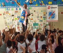 LANÇAMENTO DO PROGRAMA COLORIR SUSTENTÁVEL NO CMEI CORA CORALINA - SERRA - ES - VESPERTINO