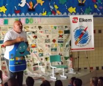 LANÇAMENTO DO PROGRAMA COLORIR SUSTENTÁVEL NO CMEI CORA CORALINA - SERRA - ES - VESPERTINO