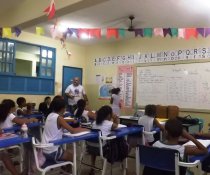 PC3ES = SUSTENTÁVEL - EMEF ANTÔNIO V. REZENDE - CENTRAL CARAPINA - SERRA - ES (PARCEIROS: ASPE E COLORIR)