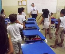 PC3ES = SUSTENTÁVEL - EMEF ANTÔNIO V. REZENDE - CENTRAL CARAPINA - SERRA - ES (PARCEIROS: ASPE E COLORIR)