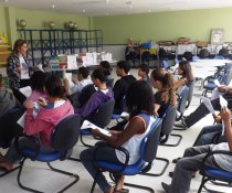 PCS - CAPRI LÍDERES AUDITORES NA EEEFM TEOTÔNIO B. VILELA - CARIACICA - ES