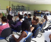 PCS - CAPRI LÍDERES AUDITORES NA EEEFM TEOTÔNIO B. VILELA - CARIACICA - ES