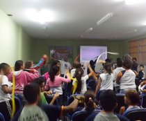 PCS - RODA DE CONVERSA - 4 TURMAS DE 5ª SÉRIES DA EEEFM TEOTÔNIO B. VILELA - CARIACICA - ES