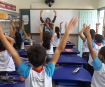 PC3ES = SUSTENTÁVEL - UMEF EDSON TAVARES - ILHA DOS BENTOS - VILA VELHA - ES (PARCEIROS: ASPE E COLORIR)