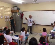 PC3ES = SUSTENTÁVEL - EMEF ANTÔNIO VIEIRA - CENTRAL CARAPINA - SERRA - ES (PARCEIROS: ASPE E COLORIR)