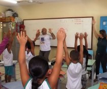 PC3ES = SUSTENTÁVEL - EMEF ANTÔNIO VIEIRA - CENTRAL CARAPINA - SERRA - ES (PARCEIROS: ASPE E COLORIR)