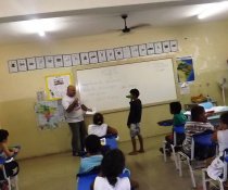 PC3ES = SUSTENTÁVEL - EMEF ANTÔNIO VIEIRA - CENTRAL CARAPINA - SERRA - ES (PARCEIROS: ASPE E COLORIR)