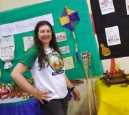 PC3ES - MOSTRA CULTURAL NA EMEF ANTÔNIO V. REZENDE - SERRA. MAT e VESP