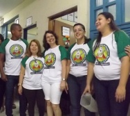 PC3ES - MOSTRA CULTURAL NA EMEF ANTÔNIO V. REZENDE - SERRA. MAT e VESP