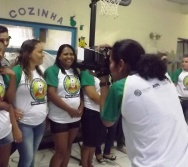 PC3ES - MOSTRA CULTURAL NA EMEF ANTÔNIO V. REZENDE - SERRA. MAT e VESP