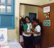 PC3ES - MOSTRA CULTURAL NA EMEF ANTÔNIO V. REZENDE - SERRA. MAT e VESP