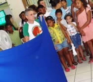 PC3ES - MOSTRA CULTURAL NA EMEF ANTÔNIO V. REZENDE - SERRA. MAT e VESP