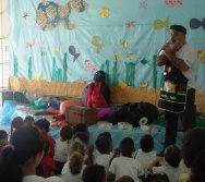 VISITA DO SR, MOISES PANGONI-  representante da Instituição da Noruega ((Norwegian Church Aid)