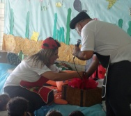 VISITA DO SR, MOISES PANGONI-  representante da Instituição da Noruega ((Norwegian Church Aid)