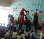 VISITA DO SR, MOISES PANGONI-  representante da Instituição da Noruega ((Norwegian Church Aid)