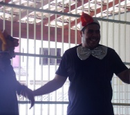 VISITA DO SR, MOISES PANGONI-  representante da Instituição da Noruega ((Norwegian Church Aid)