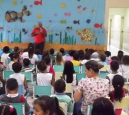 CULMINÂNCIA DO COLORIR SUSTENTÁVEL NO CMEI CORA CORALINA