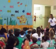 CULMINÂNCIA DO COLORIR SUSTENTÁVEL NO CMEI CORA CORALINA