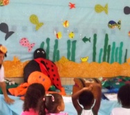 CULMINÂNCIA DO COLORIR SUSTENTÁVEL NO CMEI CORA CORALINA