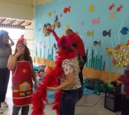 CULMINÂNCIA DO COLORIR SUSTENTÁVEL NO CMEI CORA CORALINA