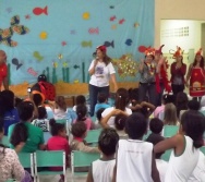 CULMINÂNCIA DO COLORIR SUSTENTÁVEL NO CMEI CORA CORALINA