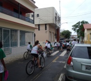 PC3ES  - CULMINÂNCIA DO PROJETO NA ESCOLA PROF ERNESTO NASCIMENTO COM PASSEATA NA RUA