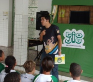 PC3ES  - CULMINÂNCIA DO PROJETO NA ESCOLA PROF ERNESTO NASCIMENTO COM PASSEATA NA RUA