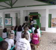 PC3ES  - CULMINÂNCIA DO PROJETO NA ESCOLA PROF ERNESTO NASCIMENTO COM PASSEATA NA RUA