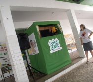 PC3ES  - CULMINÂNCIA DO PROJETO NA ESCOLA PROF ERNESTO NASCIMENTO COM PASSEATA NA RUA