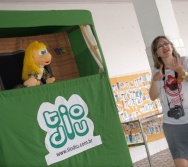 PC3ES  - CULMINÂNCIA DO PROJETO NA ESCOLA PROF ERNESTO NASCIMENTO COM PASSEATA NA RUA