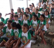 PC3ES  - CULMINÂNCIA DO PROJETO NA ESCOLA PROF ERNESTO NASCIMENTO COM PASSEATA NA RUA