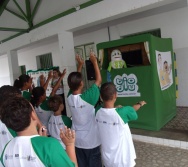 PC3ES  - CULMINÂNCIA DO PROJETO NA ESCOLA PROF ERNESTO NASCIMENTO COM PASSEATA NA RUA