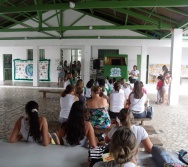 PC3ES  - CULMINÂNCIA DO PROJETO NA ESCOLA PROF ERNESTO NASCIMENTO COM PASSEATA NA RUA