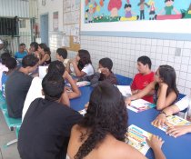 REUNIÃO COM LIDERES DA EMEF CIDADE POMAR - MATUTINO