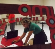 AMIGAB - EQUIPE COLORIR INICIANDO OS TRABALHOS