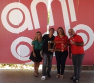 AMIGAB - EQUIPE COLORIR INICIANDO OS TRABALHOS