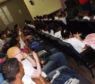 PALESTRA TODOS CONTRA O  BULLYING NO SENAC - 300 ADOLESCENTES CAPACITADOS