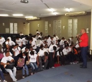 PALESTRA TODOS CONTRA O  BULLYING NO SENAC - 300 ADOLESCENTES CAPACITADOS