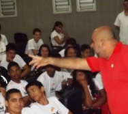 PALESTRA TODOS CONTRA O  BULLYING NO SENAC - 300 ADOLESCENTES CAPACITADOS