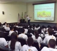 PALESTRA TODOS CONTRA O  BULLYING NO SENAC - 300 ADOLESCENTES CAPACITADOS