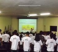 PALESTRA TODOS CONTRA O  BULLYING NO SENAC - 300 ADOLESCENTES CAPACITADOS