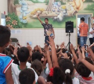  ETAPA COOPERAR do Projeto Colorir hoje no CMEI INTEGRACAO - SERRA - ES.